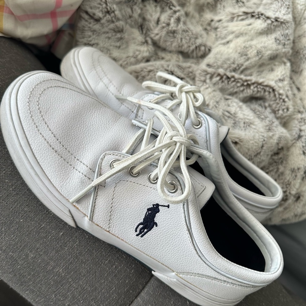 Polo by Ralph Lauren Men's White Sneakers